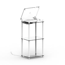 画像をギャラリービューアに読み込む, Transparent Turntable Stand|TRANSPARENT|トランスペアレント ターンテーブル スタンド|トランスペアレント