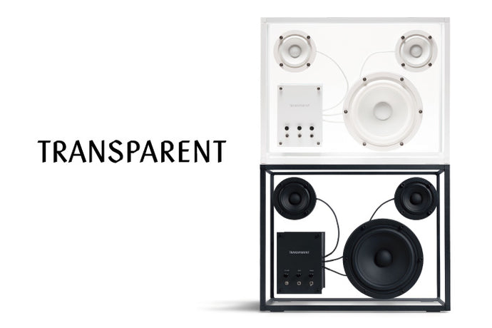 Transparent Speaker White & Black 5月末入荷予定 予約販売受付中