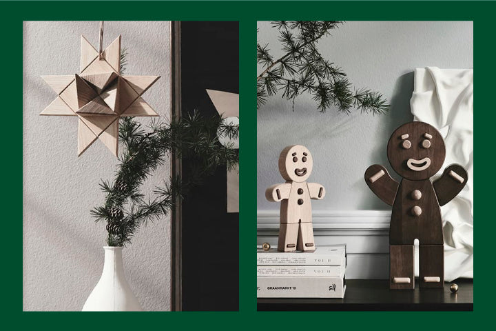 クリスマスムードを盛り上げるBOYHOODの木製オブジェ