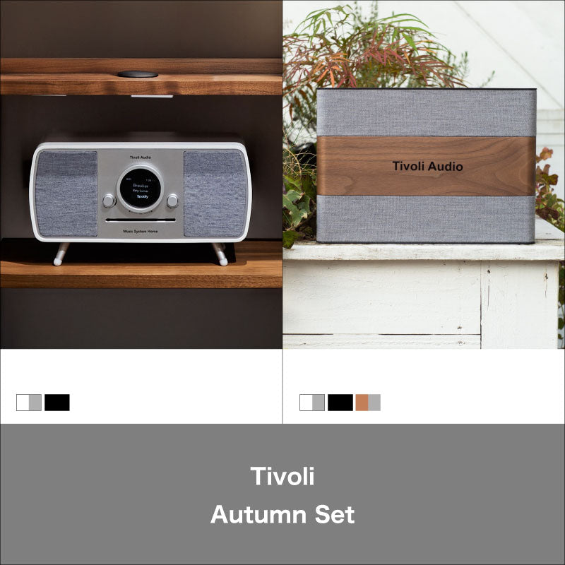 Tivoli Music System HOME White/Grey + Model SUB Set