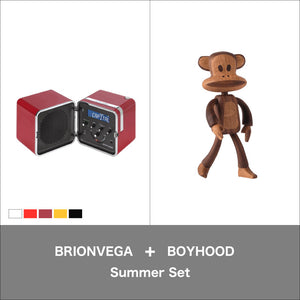 BRIONVEGA radio.cubo + BOYHOOD Paul Frank Small
