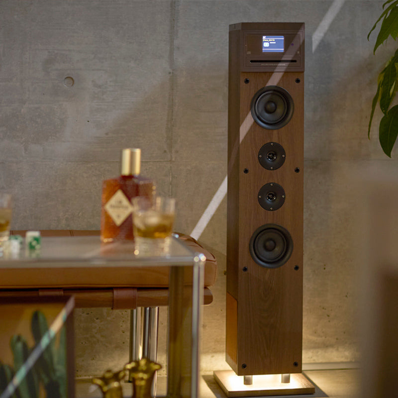 Cactus｜Sit Back & Relax｜カクタス｜シットバックアンドリラックス｜アクティブタワースピーカー｜Bluetooth対応｜CDプレイヤー｜ワイドFMラジオ