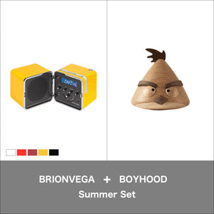 BRIONVEGA radio.cubo + BOYHOOD Angry Birds Chuck Small