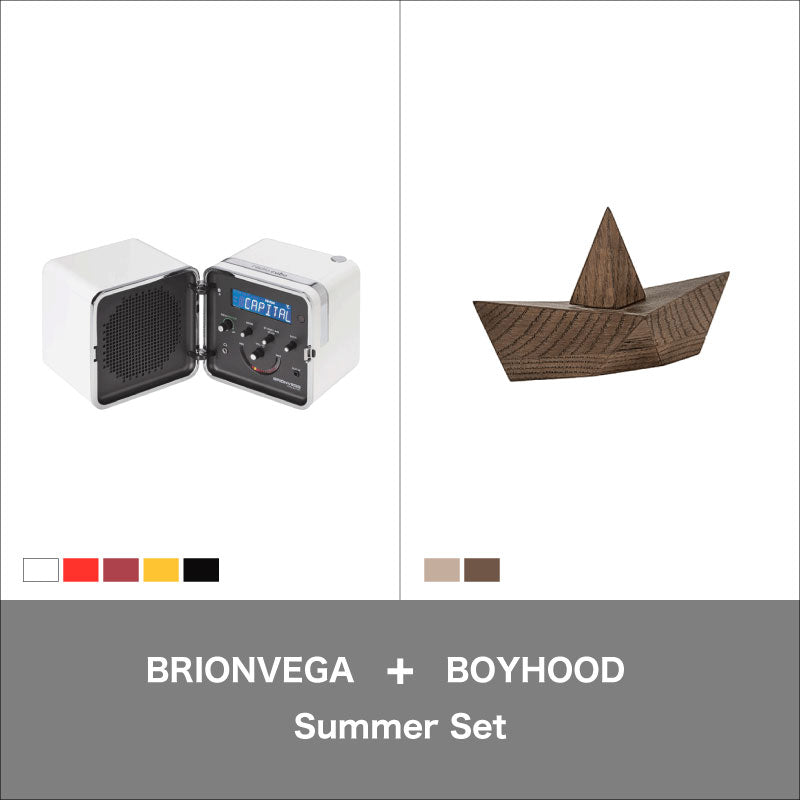 BRIONVEGA radio.cubo + BOYHOOD Admiral Small