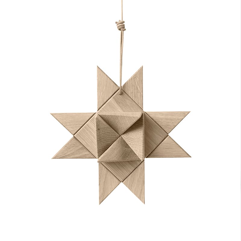 BOYHOOD FRÖBEL STAR HANGING OAK