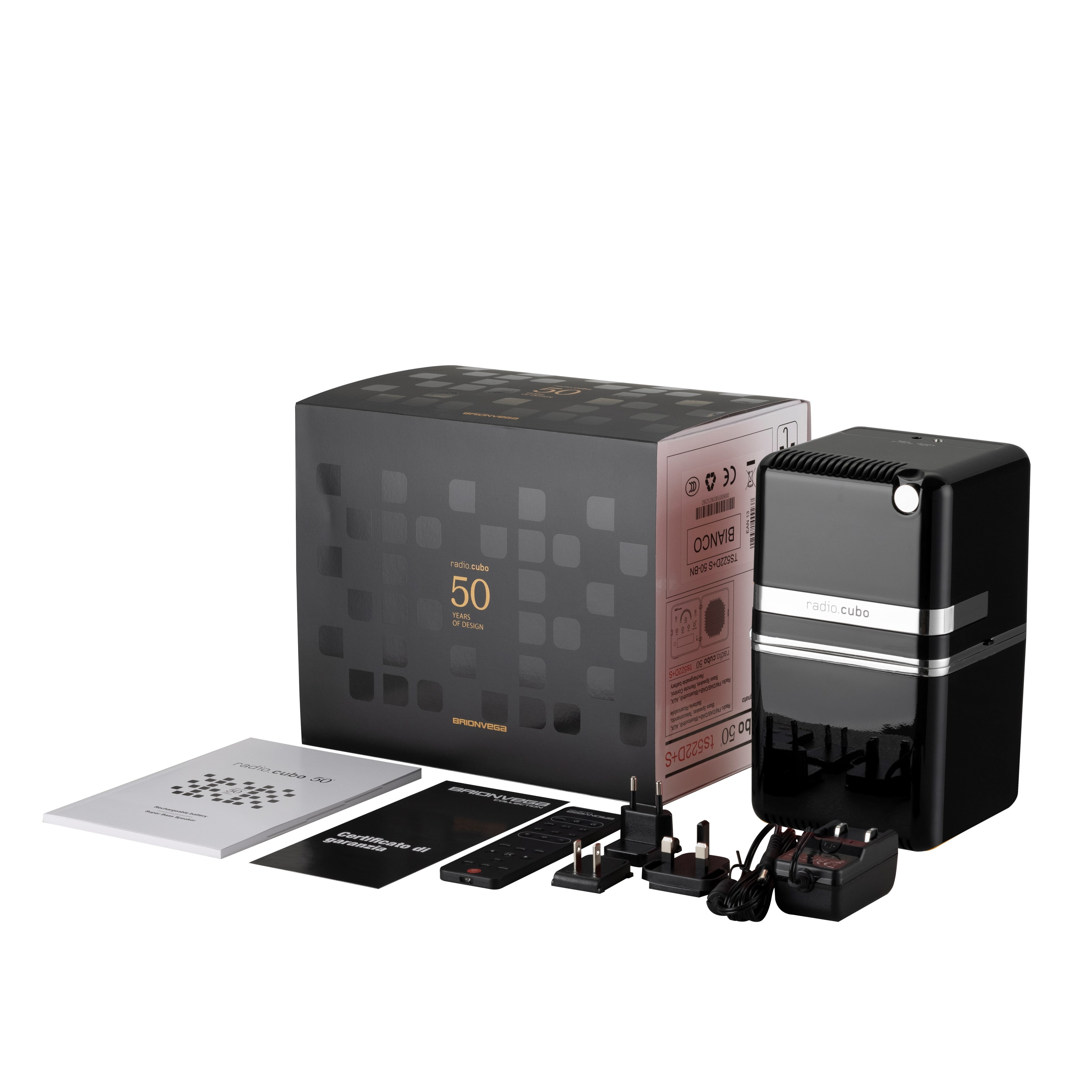 radio.cubo （ラジオクーボ）| BRIONVEGA | ブリオンベガ | ポータブルラジオスピーカー