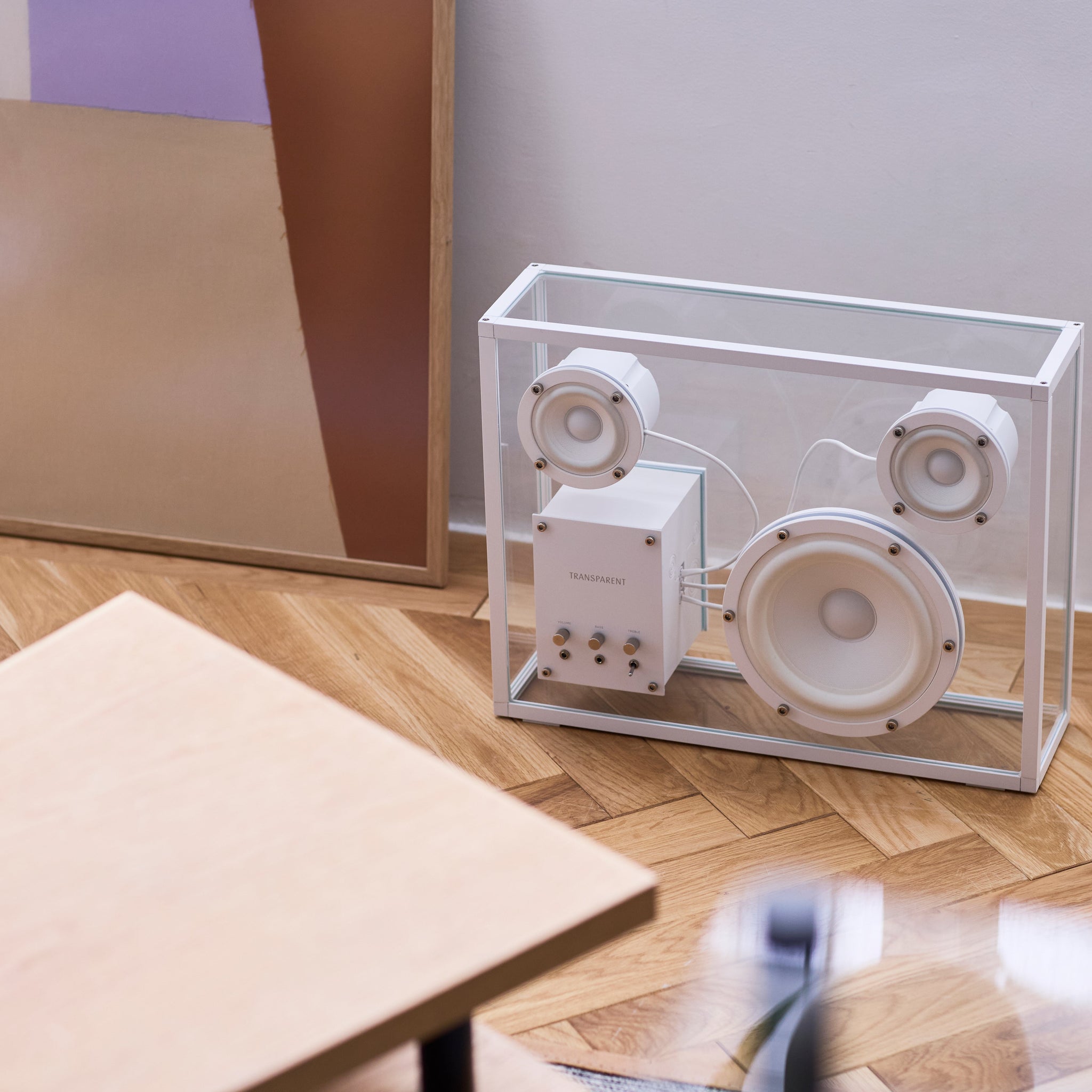 TRANSPARENT SPEAKER トランスペアレントスピーカー　ホワイト Transparent Speaker / トランスペアレント スピーカー 公式通販