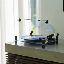 画像をギャラリービューアに読み込む, Turntable｜ターンテーブル｜トランスペアレント｜ Bluetoothターンテーブル
