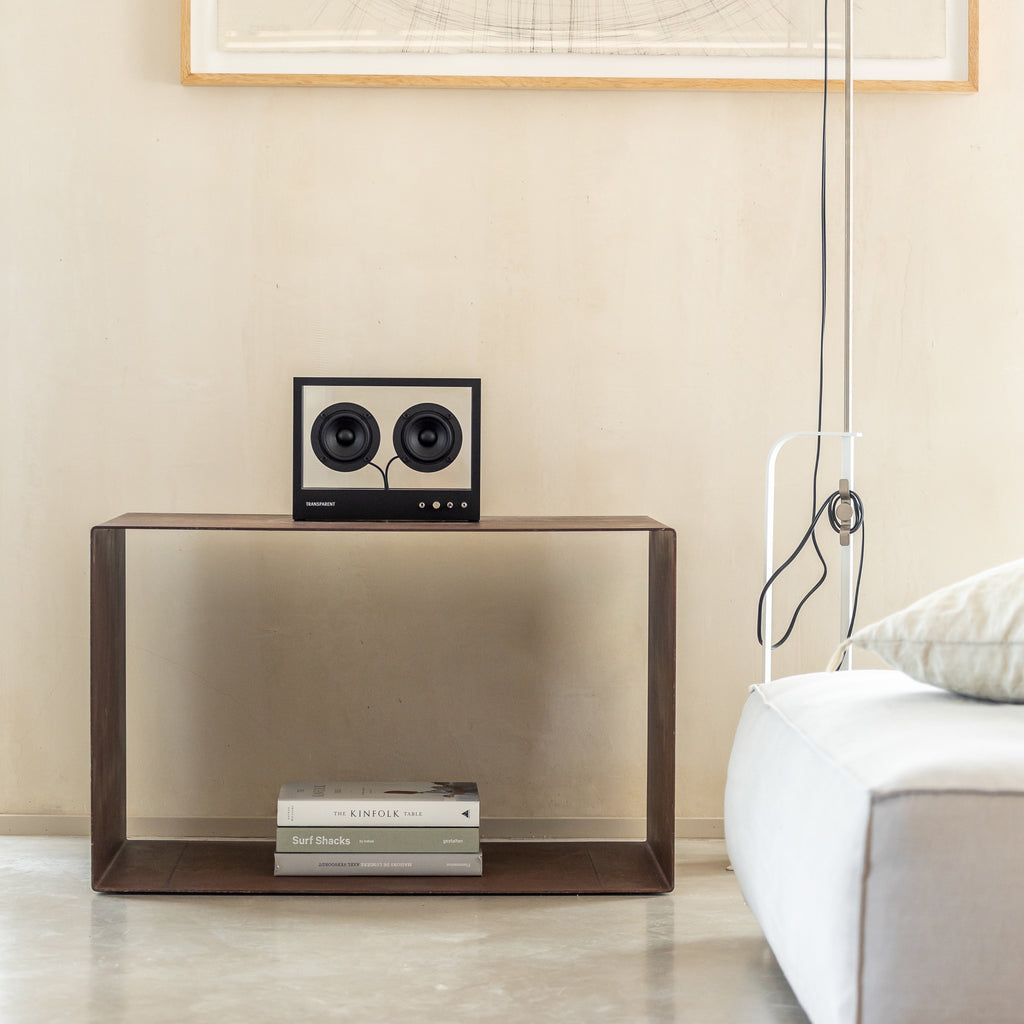 Small Transparent Speaker｜スモール トランスペアレント スピーカー｜トランスペアレント｜Hi-Fi Bluetoothスピーカー