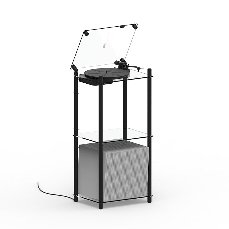 Transparent Turntable Stand｜TRANSPARENT｜トランスペアレント ターンテーブル スタンド｜トランスペアレント