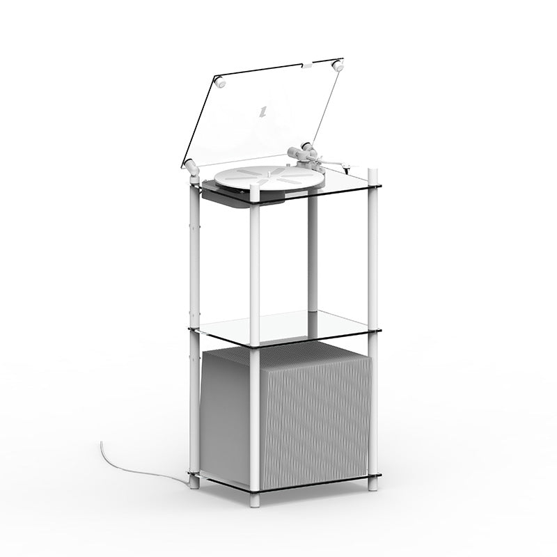 Transparent Turntable Stand｜TRANSPARENT｜トランスペアレント ターンテーブル スタンド｜トランスペアレント