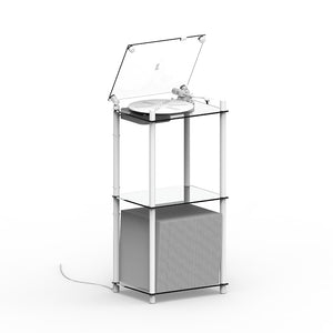 Transparent Turntable Stand｜TRANSPARENT｜トランスペアレント ターンテーブル スタンド｜トランスペアレント