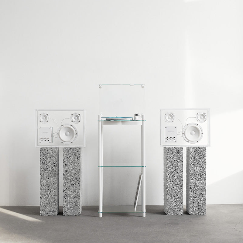 Transparent Turntable Stand｜TRANSPARENT｜トランスペアレント ターンテーブル スタンド｜トランスペアレント
