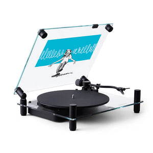 Transparent Turntable - Yusuke Hanai｜ターンテーブル｜花井 祐介｜トランスペアレント｜ Bluetoothターンテーブル