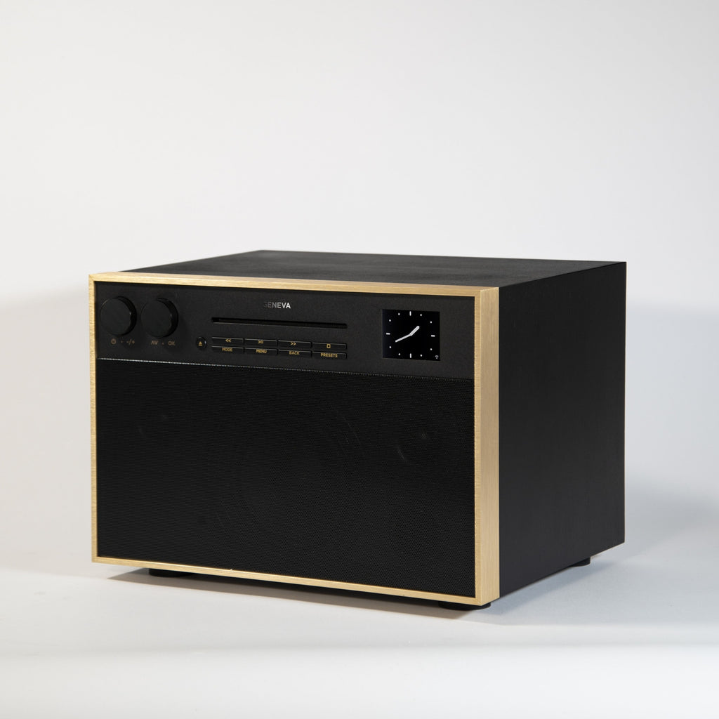 DeCon / M｜GENEVA｜ディコンM｜ジェネバ｜Wi-Fi対応, インターネットラジオ, FMラジオ,CDプレイヤー, Bluetoothスピーカー