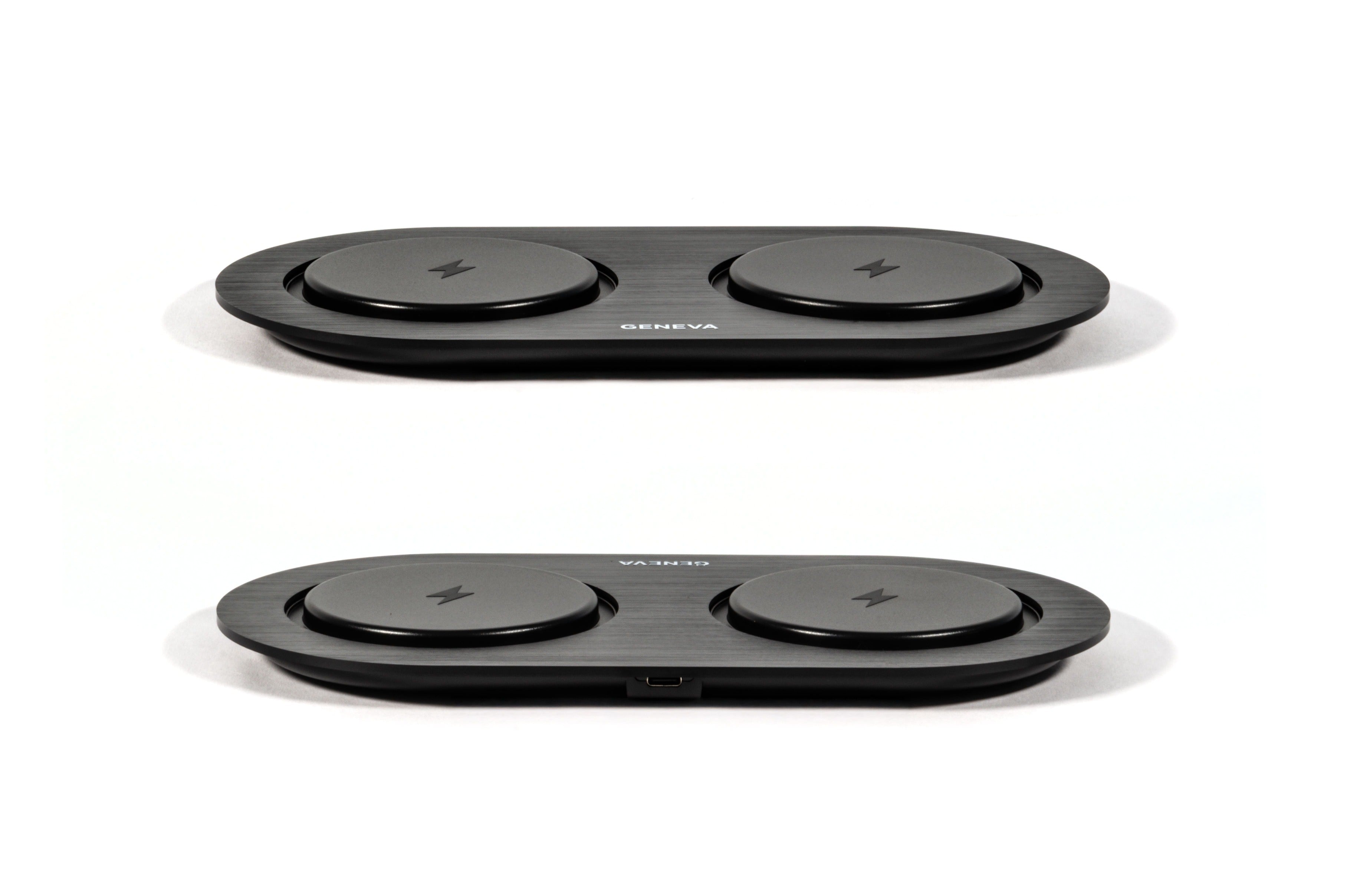 DUO｜GENEVA｜ ワイヤレス充電 ステレオワイヤレススピーカー Bluetoothスピーカー