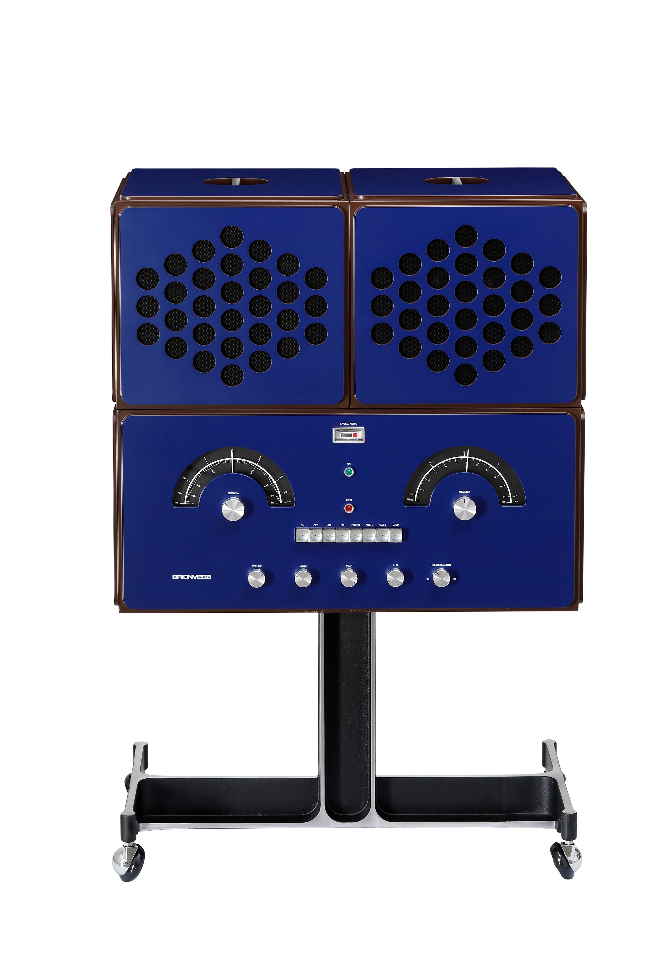 radiofonografo rr226（ラジオフォノグラフォ）| BRIONVEGA | ブリオンベガ | ターンテーブル付きラジオスピーカー