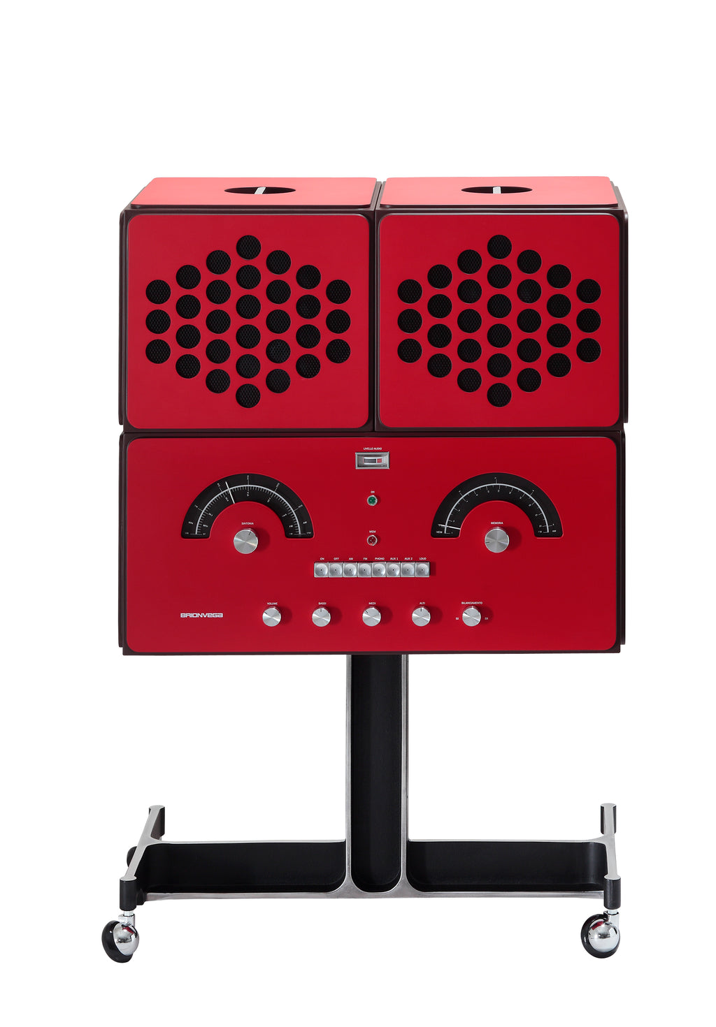 radiofonografo rr226（ラジオフォノグラフォ）| BRIONVEGA | ブリオンベガ | ターンテーブル付きラジオスピーカー