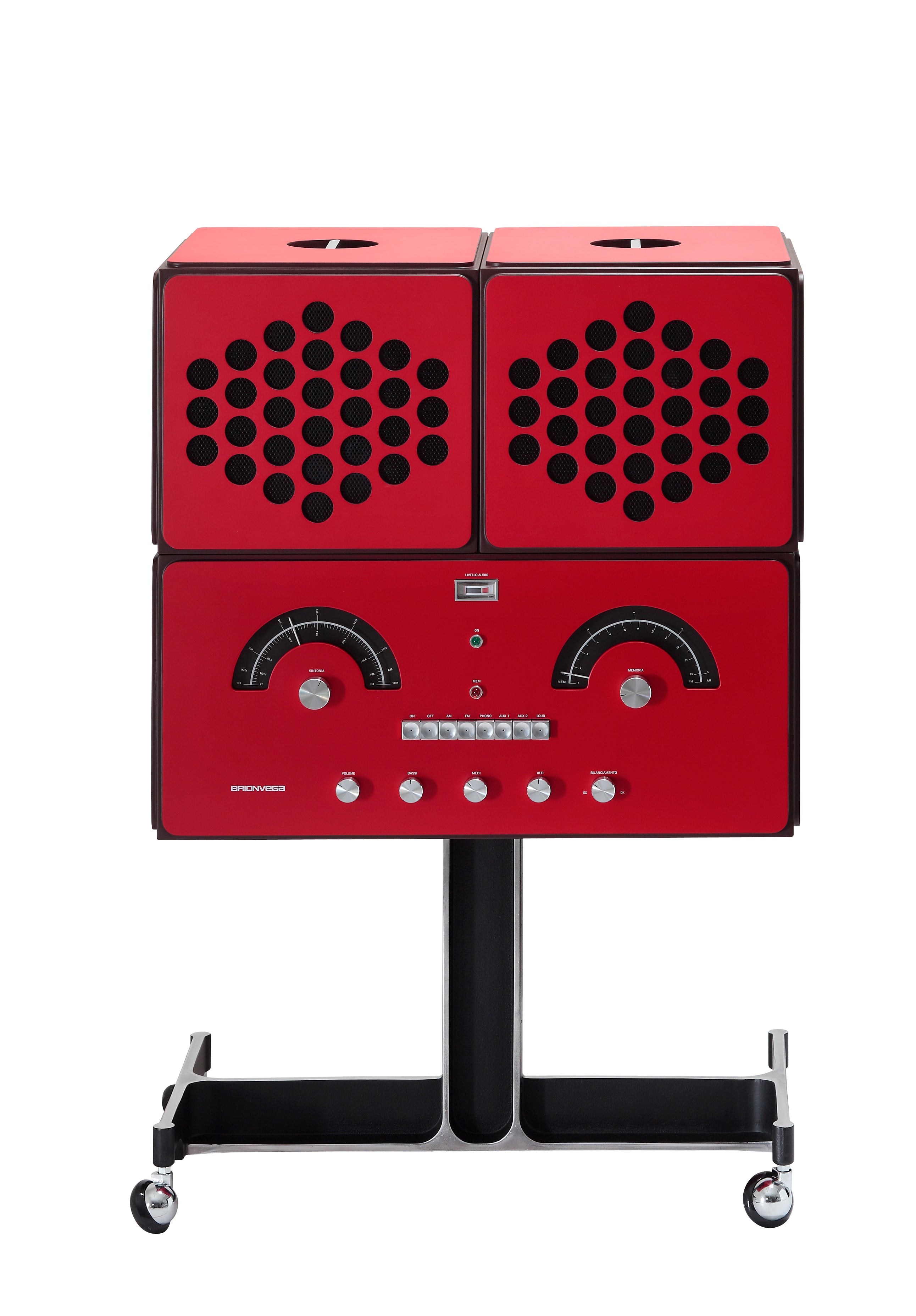 radiofonografo rr226（ラジオフォノグラフォ）| BRIONVEGA | ブリオンベガ | ターンテーブル付きラジオスピーカー