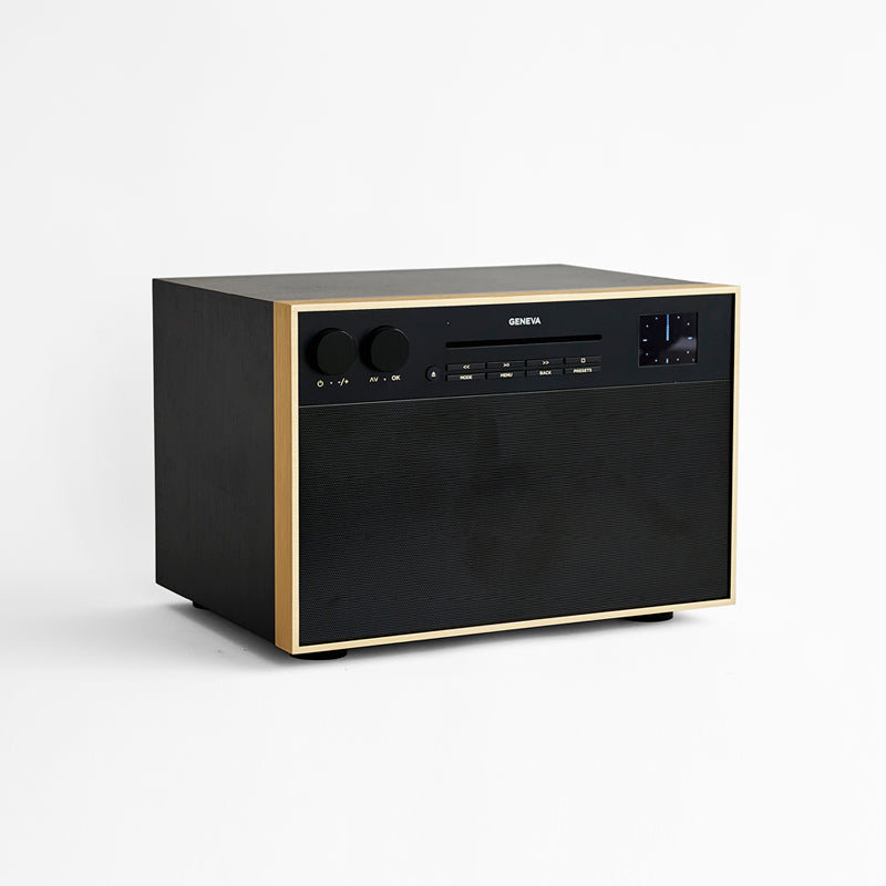 DeCon / M｜GENEVA｜ディコンM｜ジェネバ｜Wi-Fi対応, インターネットラジオ, FMラジオ,CDプレイヤー, Bluetoothスピーカー