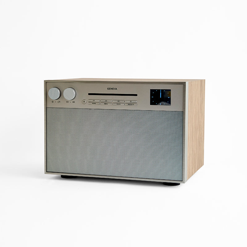 DeCon / M｜GENEVA｜ディコンM｜ジェネバ｜Wi-Fi対応, インターネットラジオ, FMラジオ,CDプレイヤー, Bluetoothスピーカー