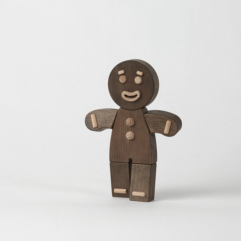 Gingerbread Man Small – Smoke Stained Oak | ジンジャーブレッドマン スモール スモークステイン オーク
