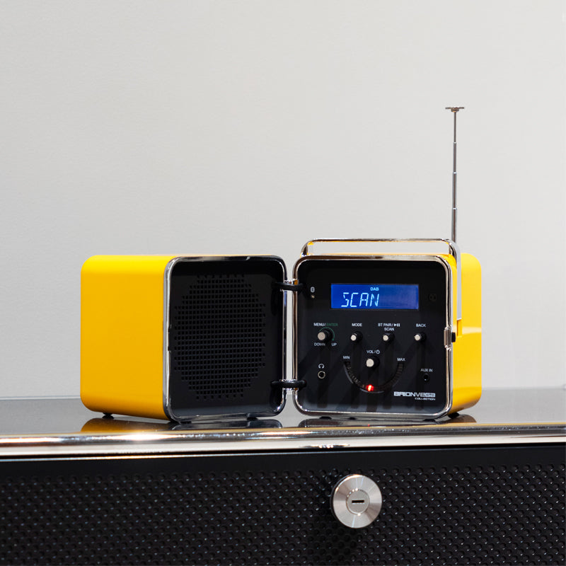 radio.cubo （ラジオクーボ）| BRIONVEGA | ブリオンベガ | ポータブルラジオスピーカー